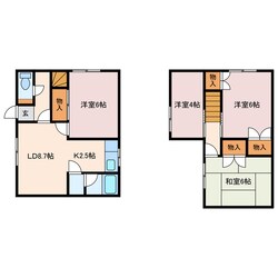 永福町1丁目貸家の物件間取画像